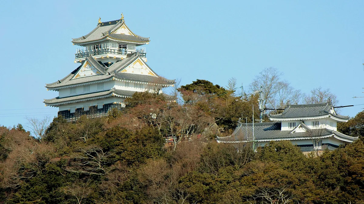 Gifu Castle in Japan