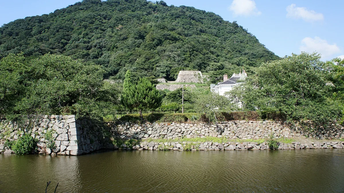 Tottori Castle in Japan