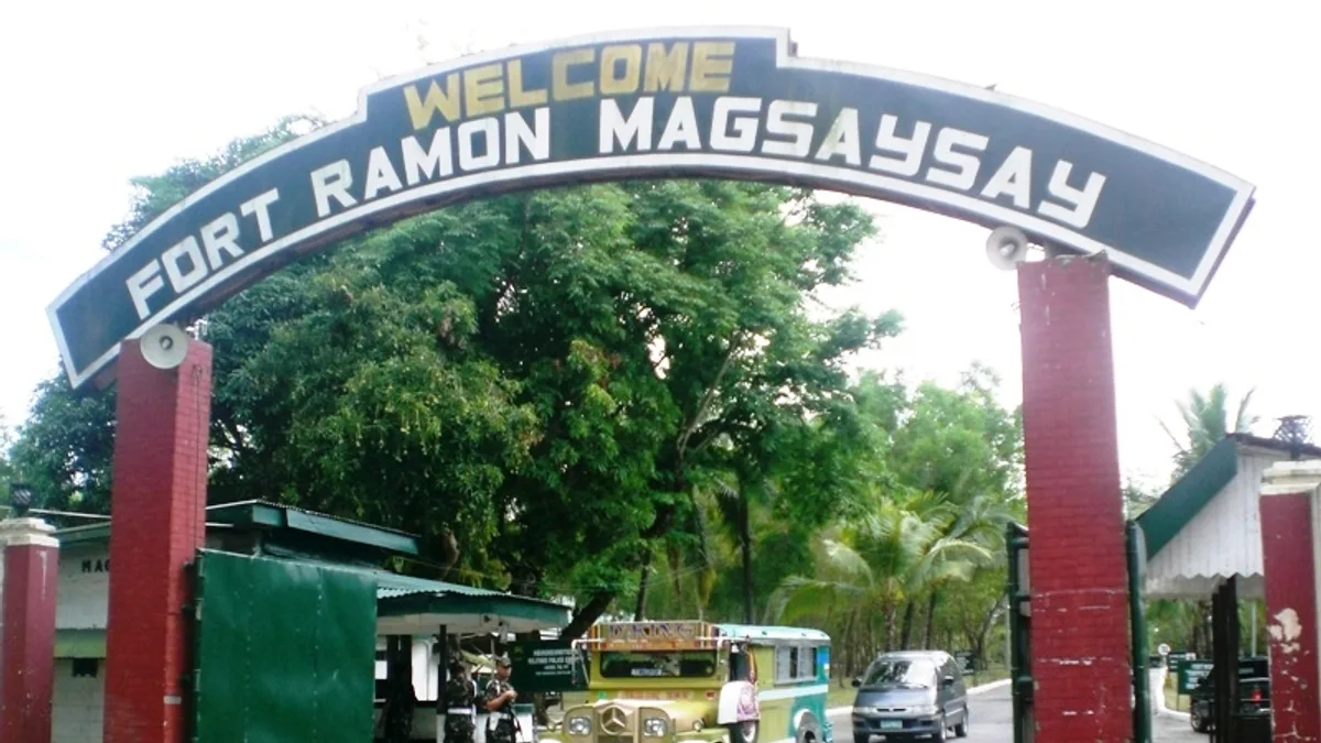 Fort Magsaysay in Philippines