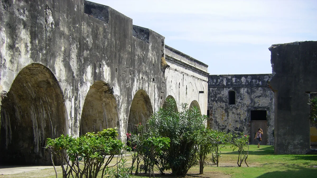 Fort San Juan in Philippines