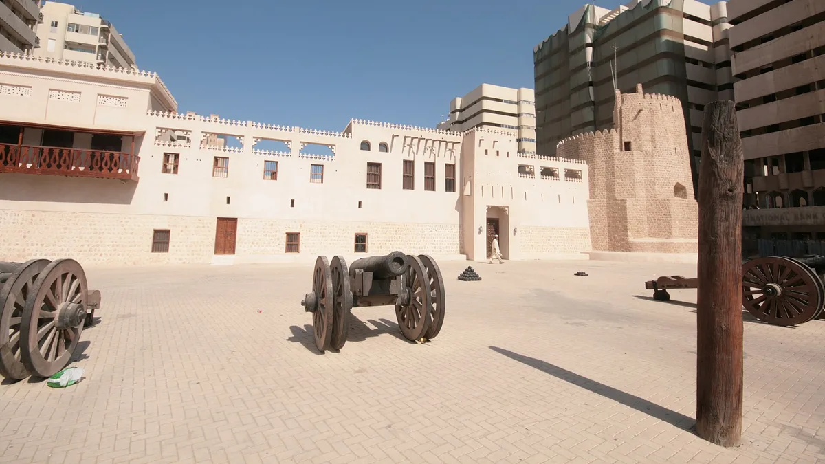 Sharjah Fort in United Arab Emirates
