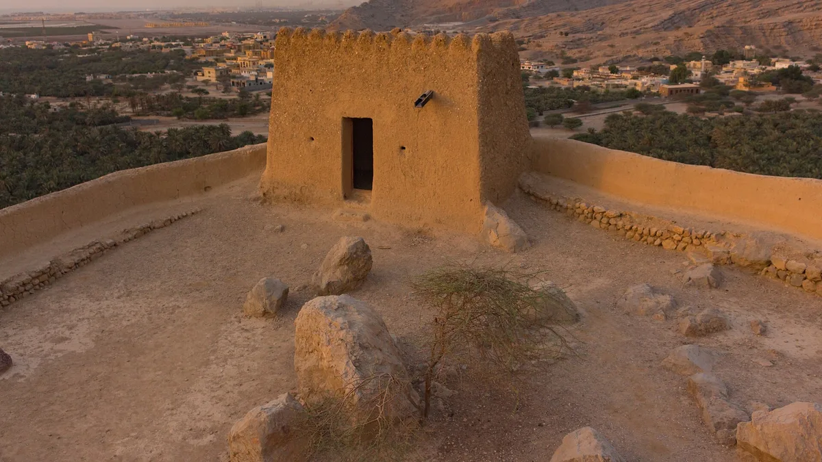 Dhayah Fort in United Arab Emirates