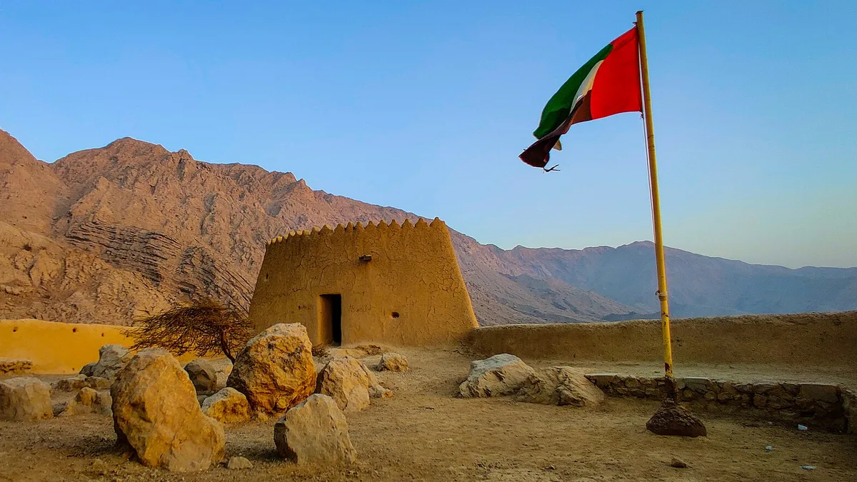 Ras Al Khaimah Fort in United Arab Emirates