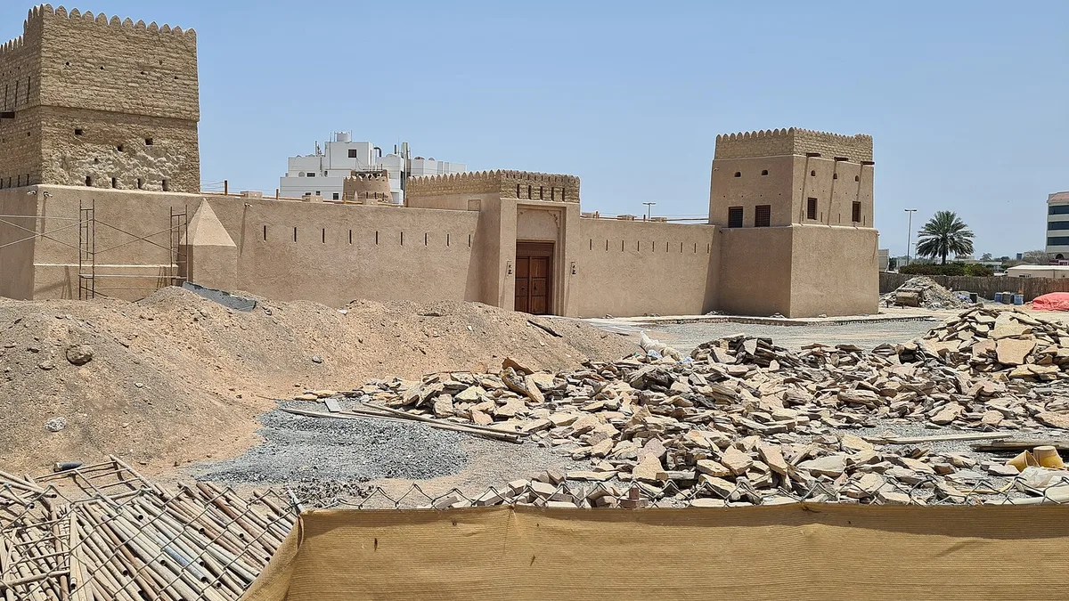 Al Dhaid Fort in United Arab Emirates