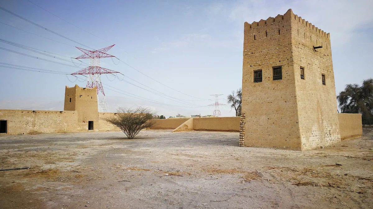Al Falayah Fort in United Arab Emirates
