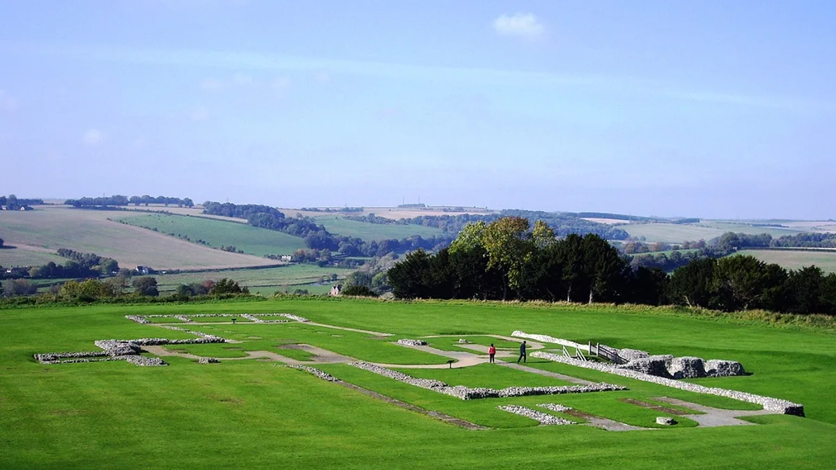 Old Sarum in United Kingdom