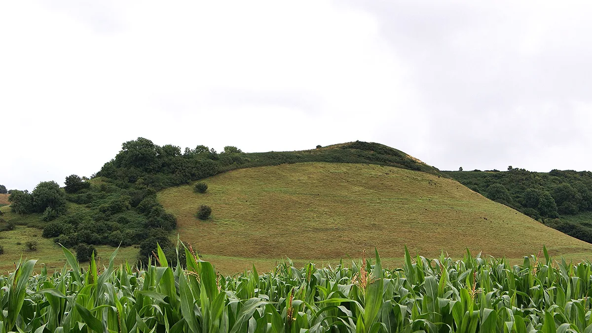 South Cadbury Castle in United Kingdom