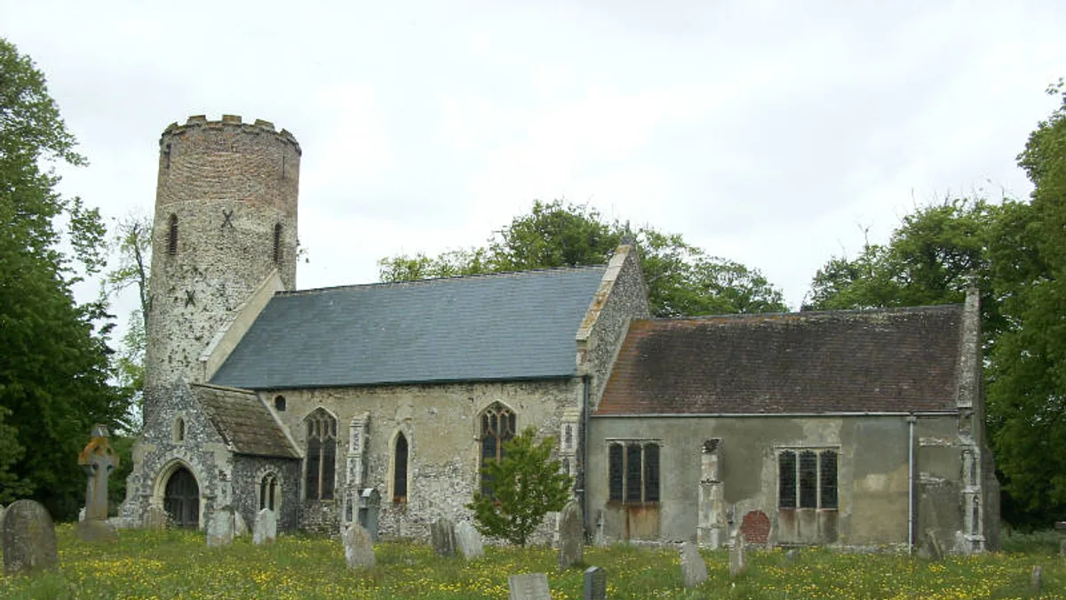 Burgh Castle in United Kingdom