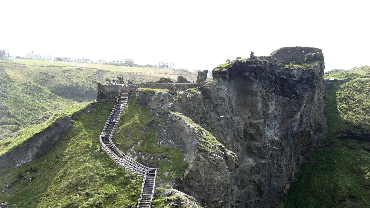 Tintagel Castle in United Kingdom