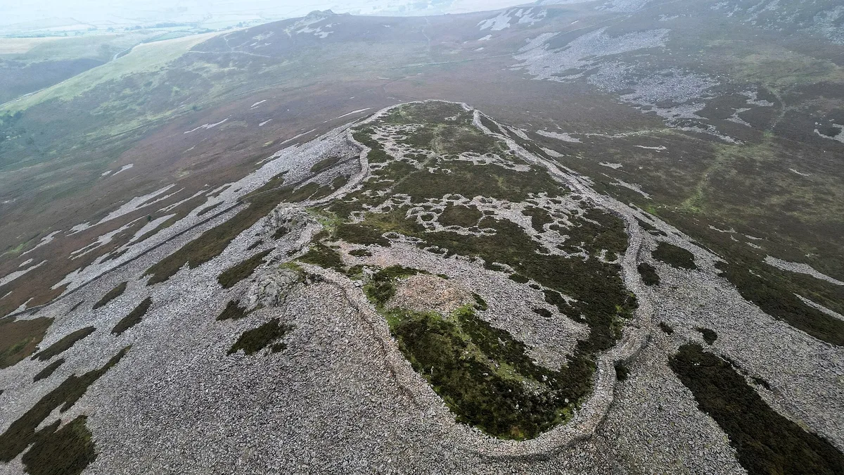 Tre'r Ceiri Hillfort in United Kingdom