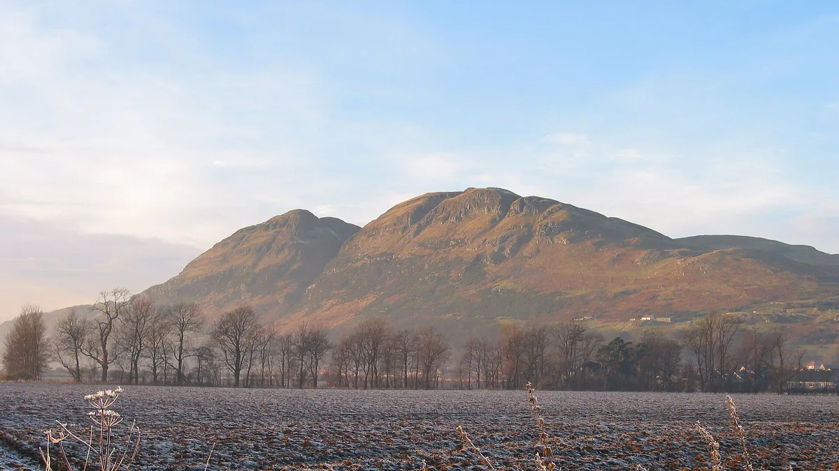 Dumyat Hillfort in United Kingdom