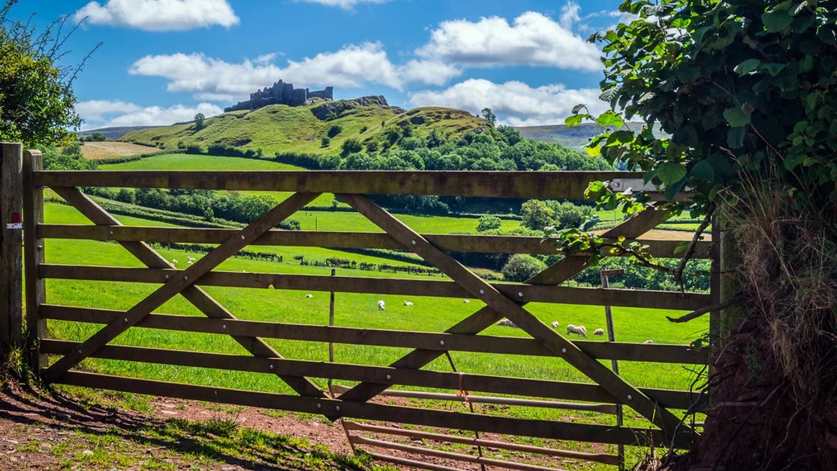 Carreg Cennen Castle in United Kingdom