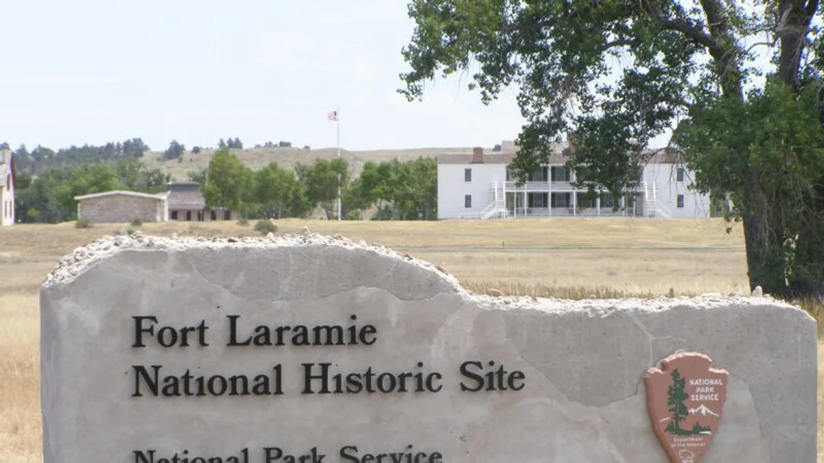 Fort Laramie in United States