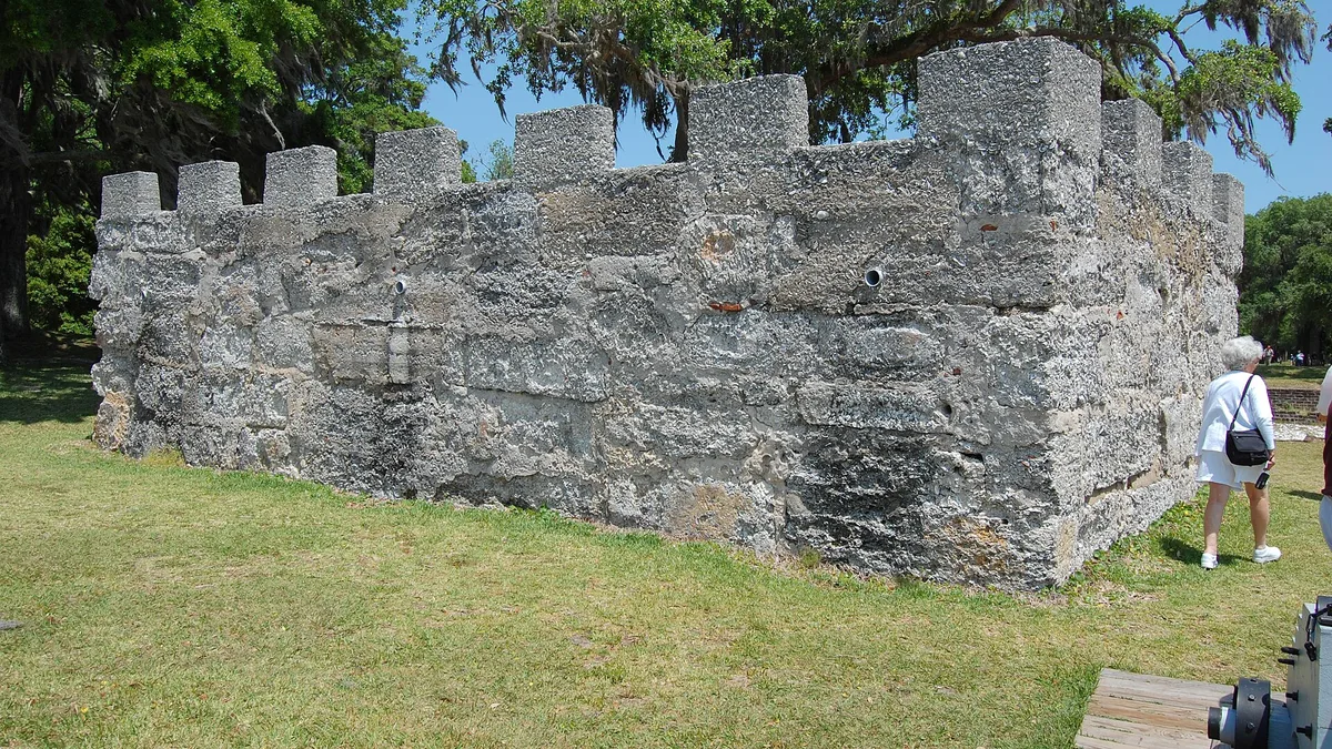 Fort Frederica in United States