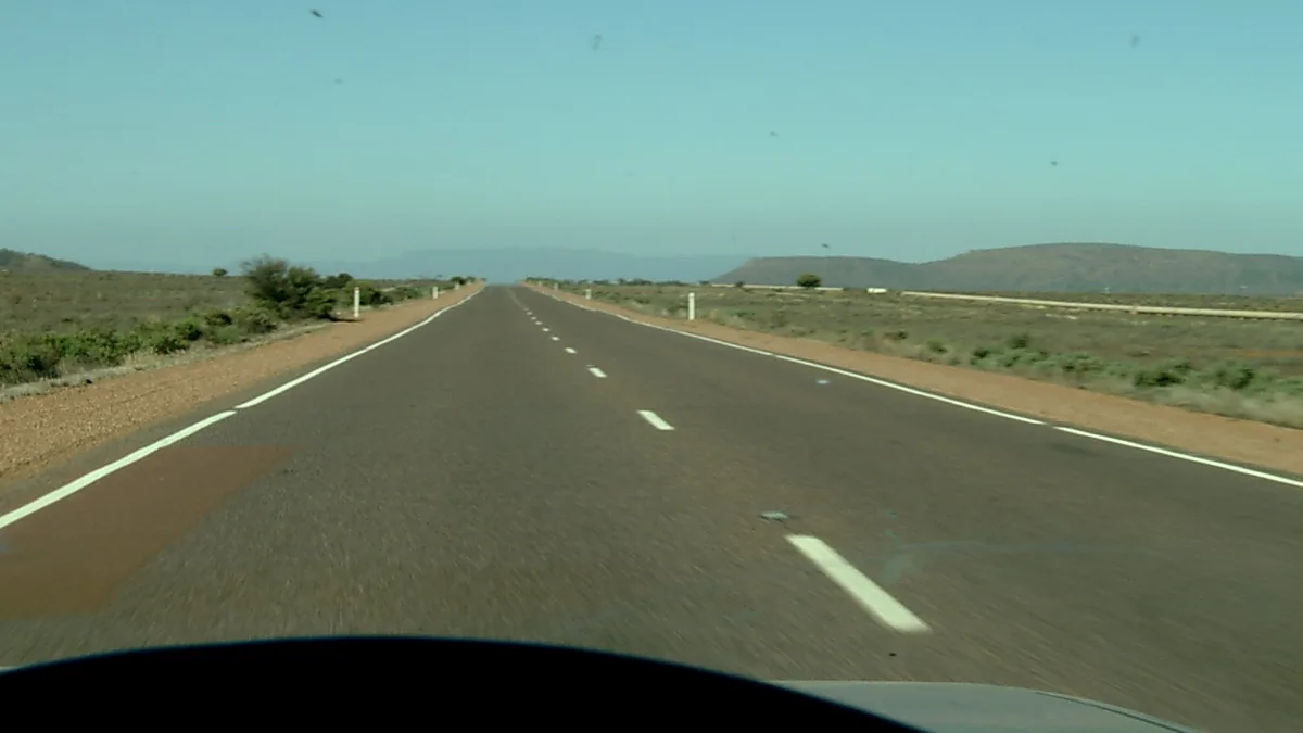Eyre Highway in Australia