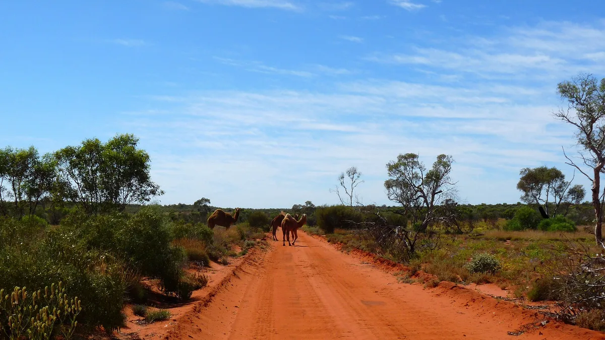 Anne Beadell Highway in Australia
