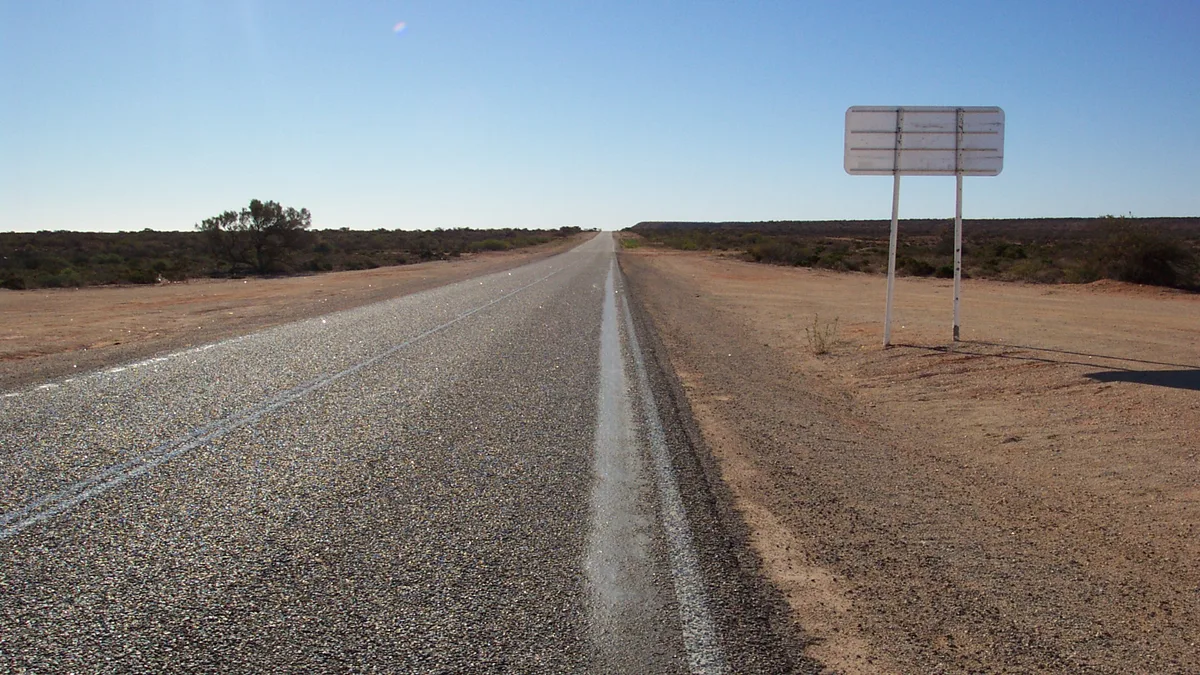 North West Coastal Highway in Australia