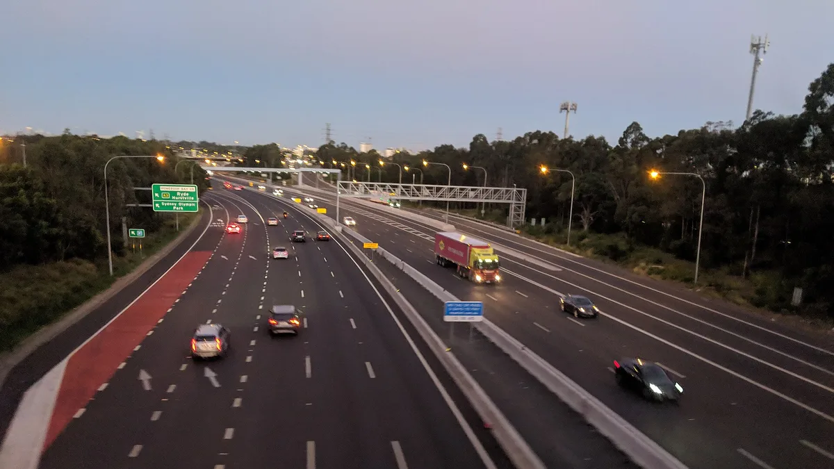 M4 Motorway in Australia