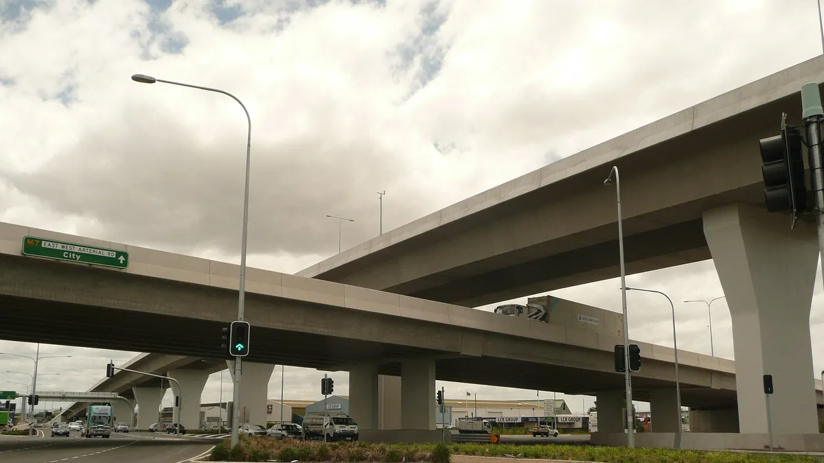 Gateway Motorway in Australia
