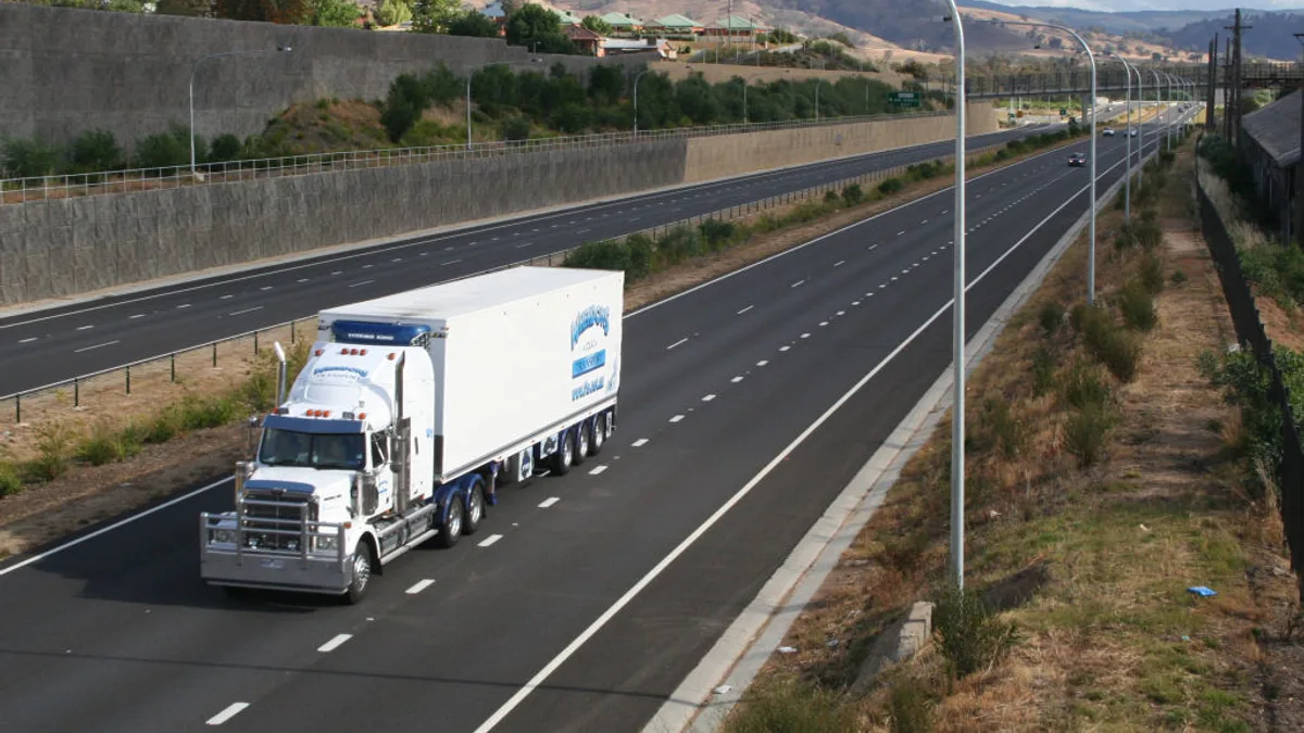 Hume Highway in Australia
