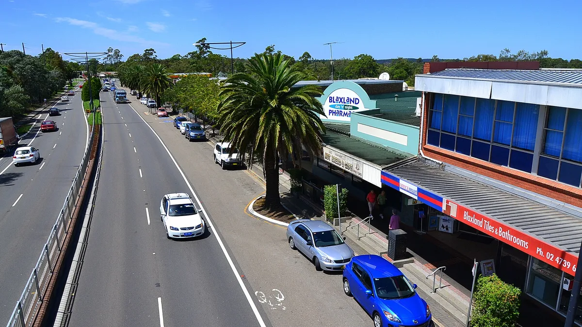 Great Western Highway in Australia