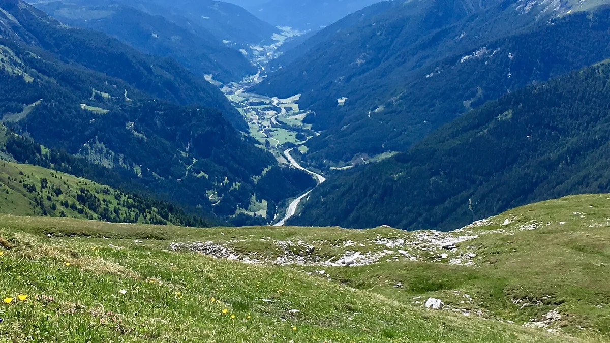 A10 Tauern Autobahn in Austria