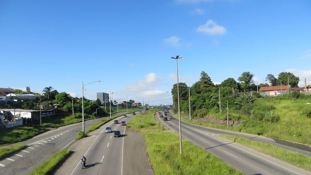 BR-116 in Brazil