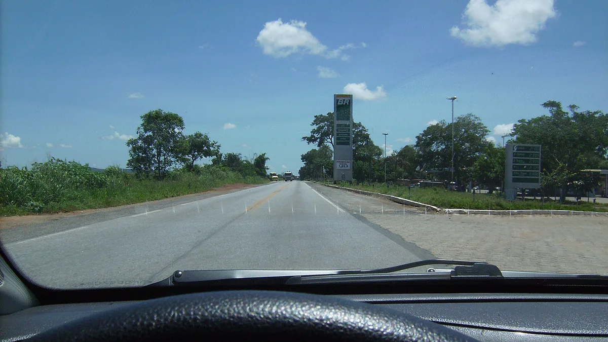 BR-153 in Brazil
