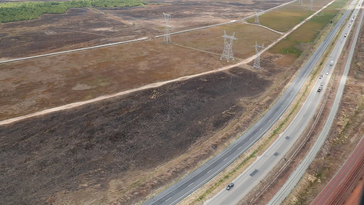 BR-135 in Brazil