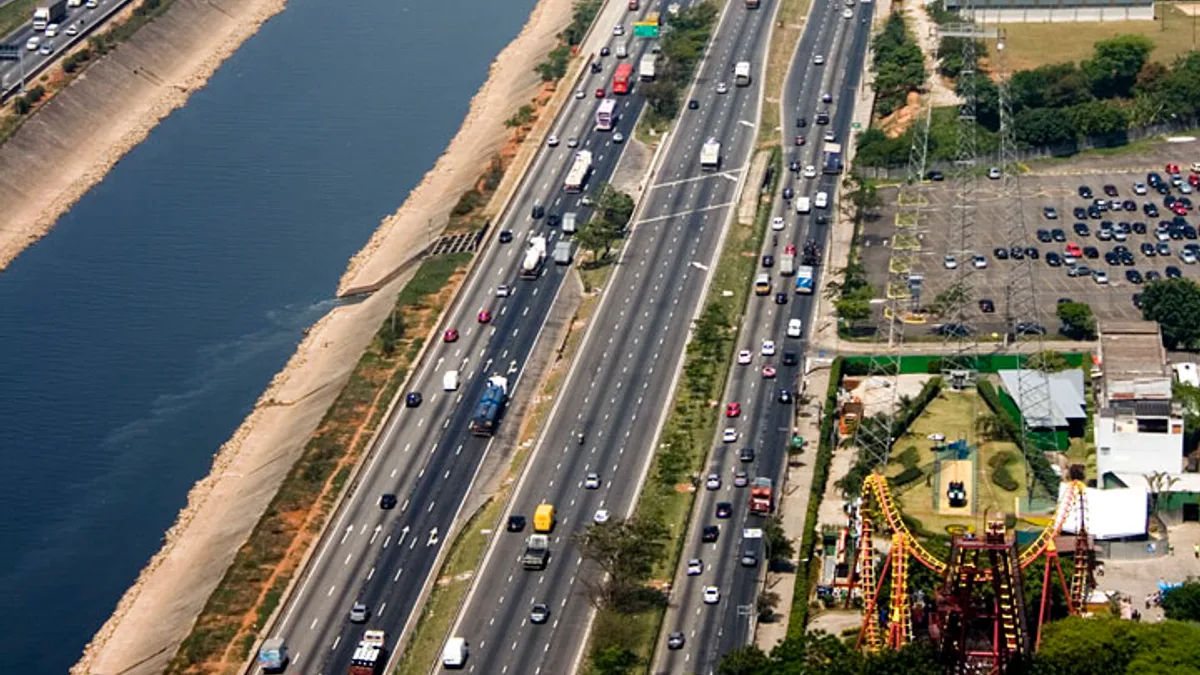 Marginal Tietê in Brazil