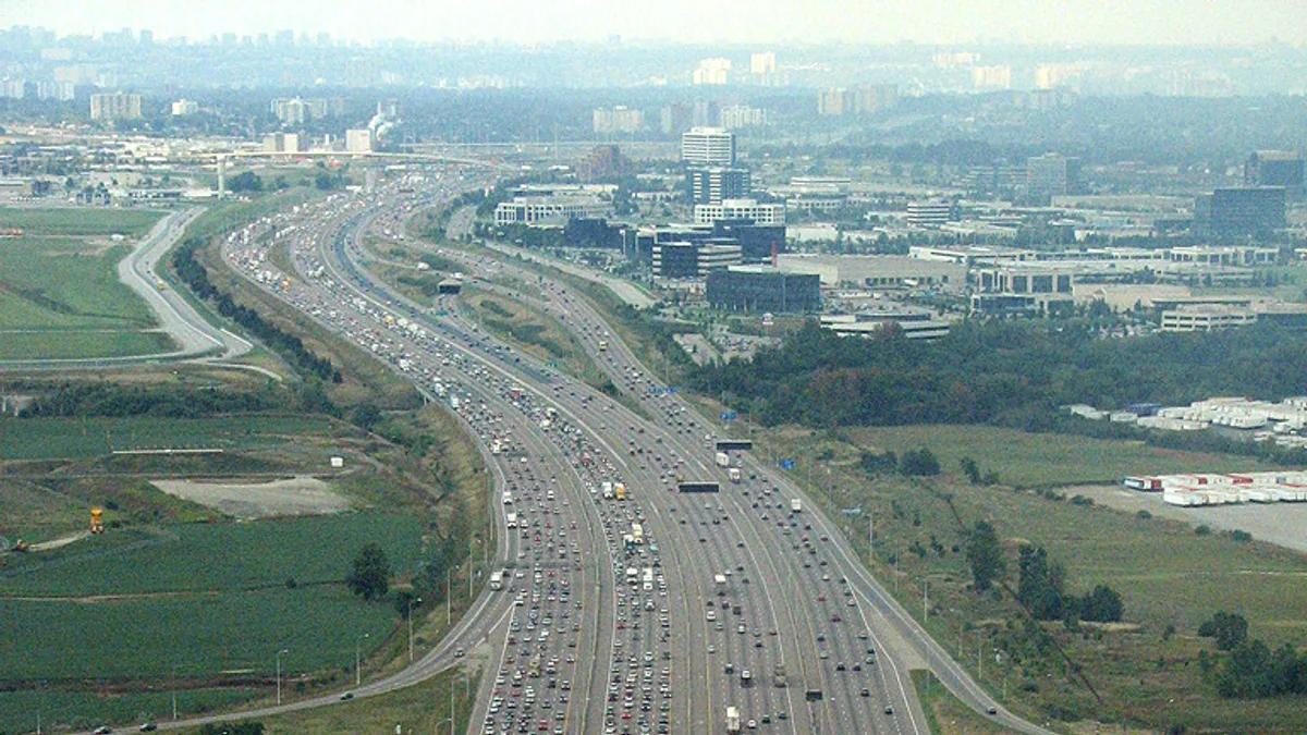 Ontario Highway 401 in Canada