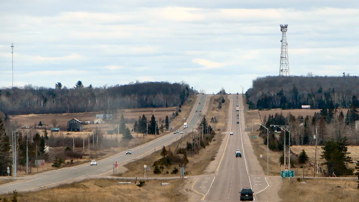 Ontario Highway 17 in Canada