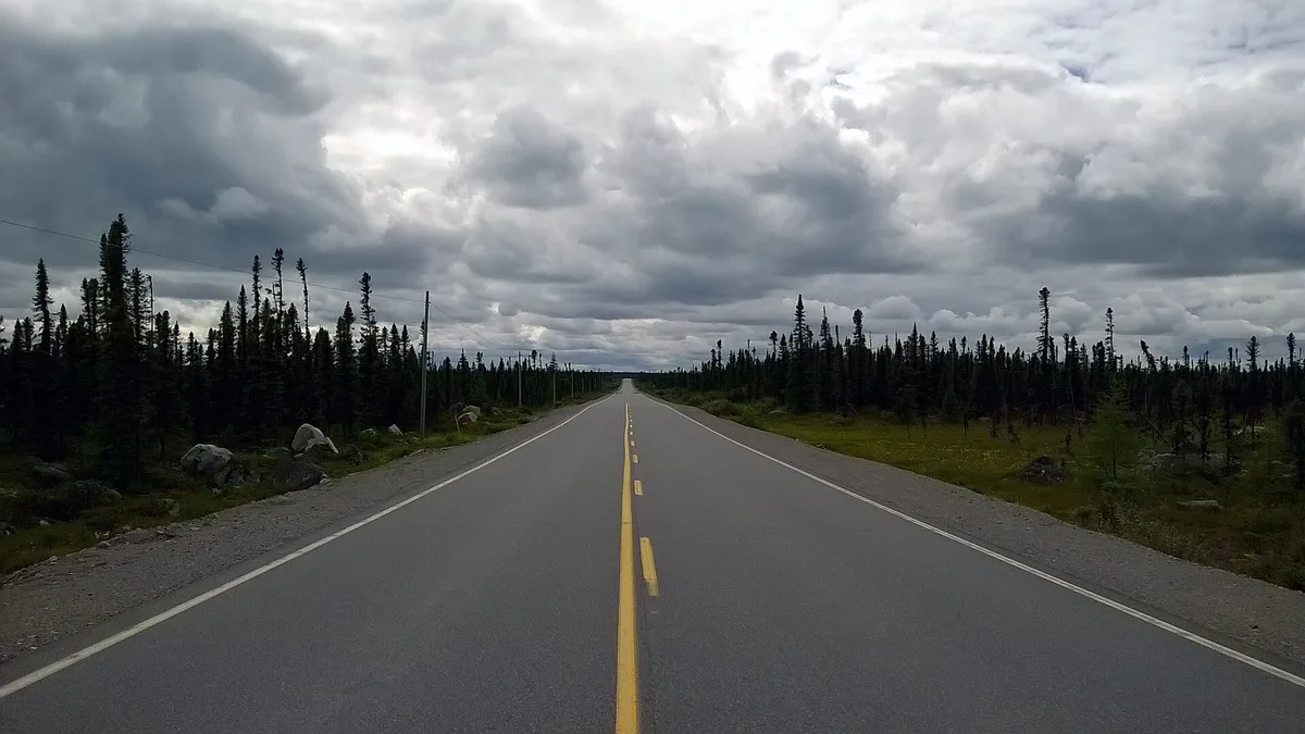 Trans-Labrador Highway in Canada
