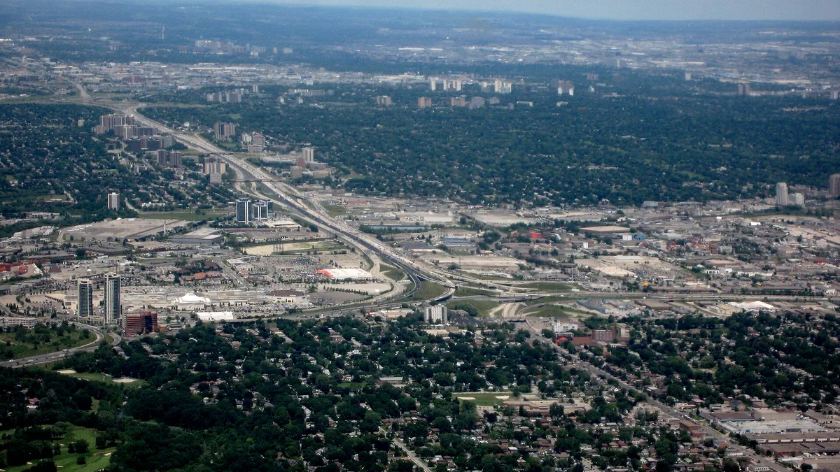 Ontario Highway 427 in Canada