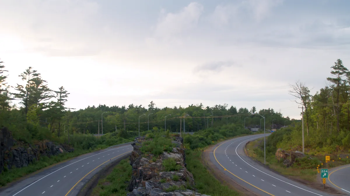 Ontario Highway 400 in Canada