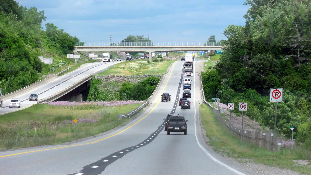 Ontario Highway 403 in Canada