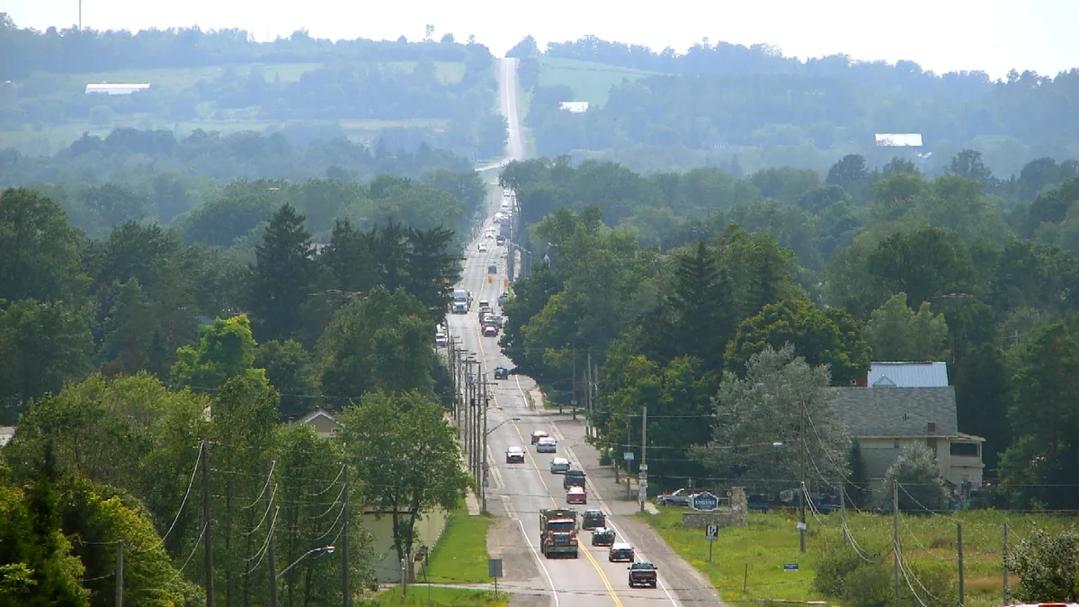 Ontario Highway 7 in Canada