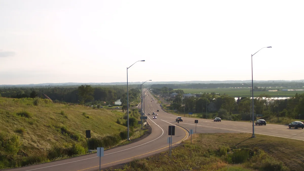 Ontario Highway 9 in Canada