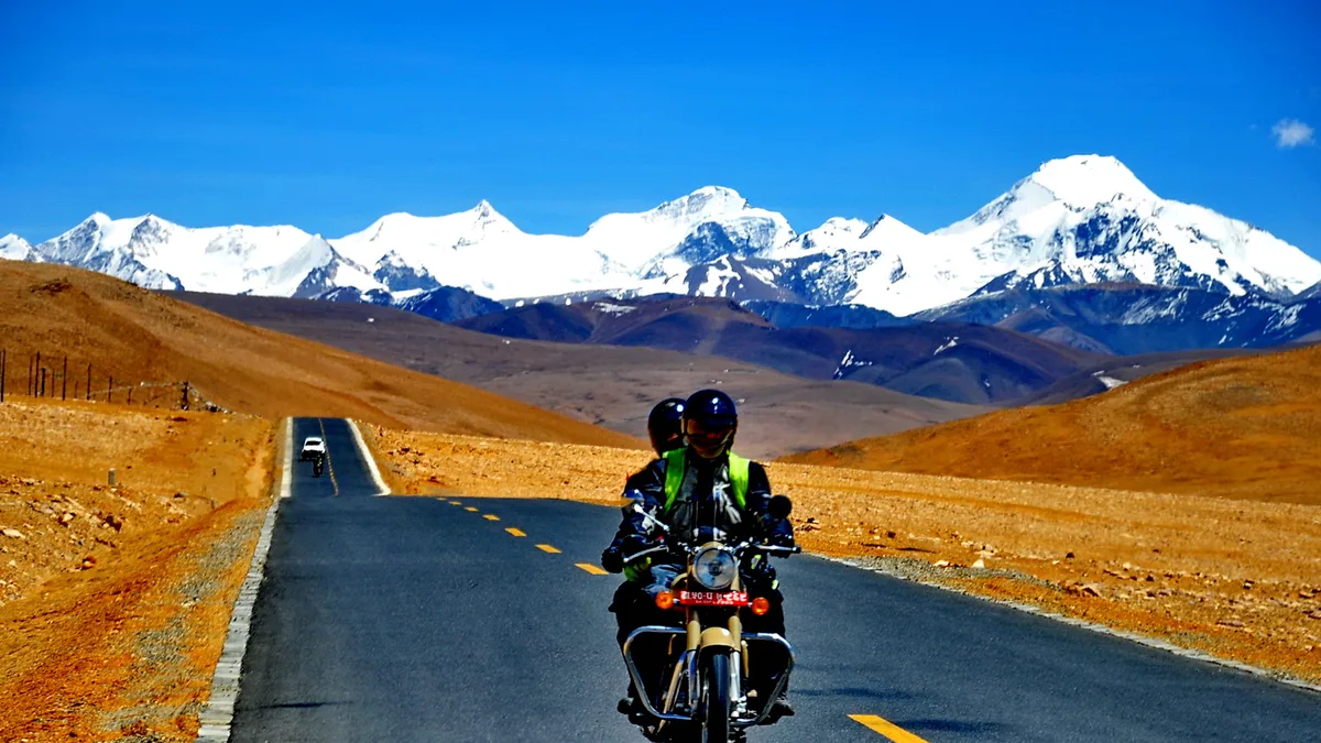 China National Highway 318 in China