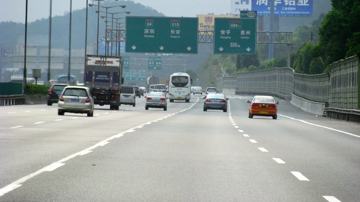 G4 Beijing-Hong Kong-Macau Expressway in China