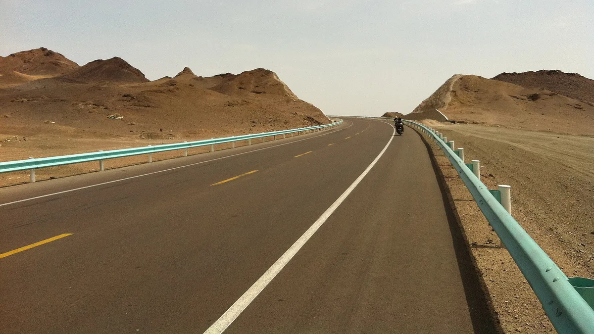 China National Highway 312 in China