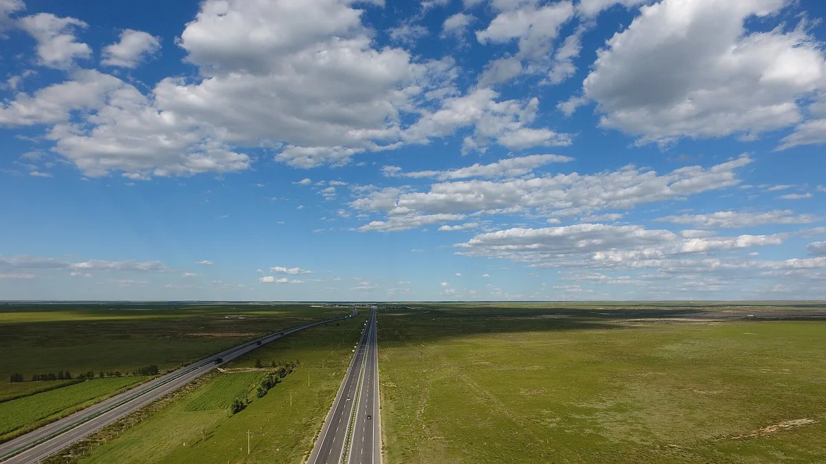 China National Highway 109 in China
