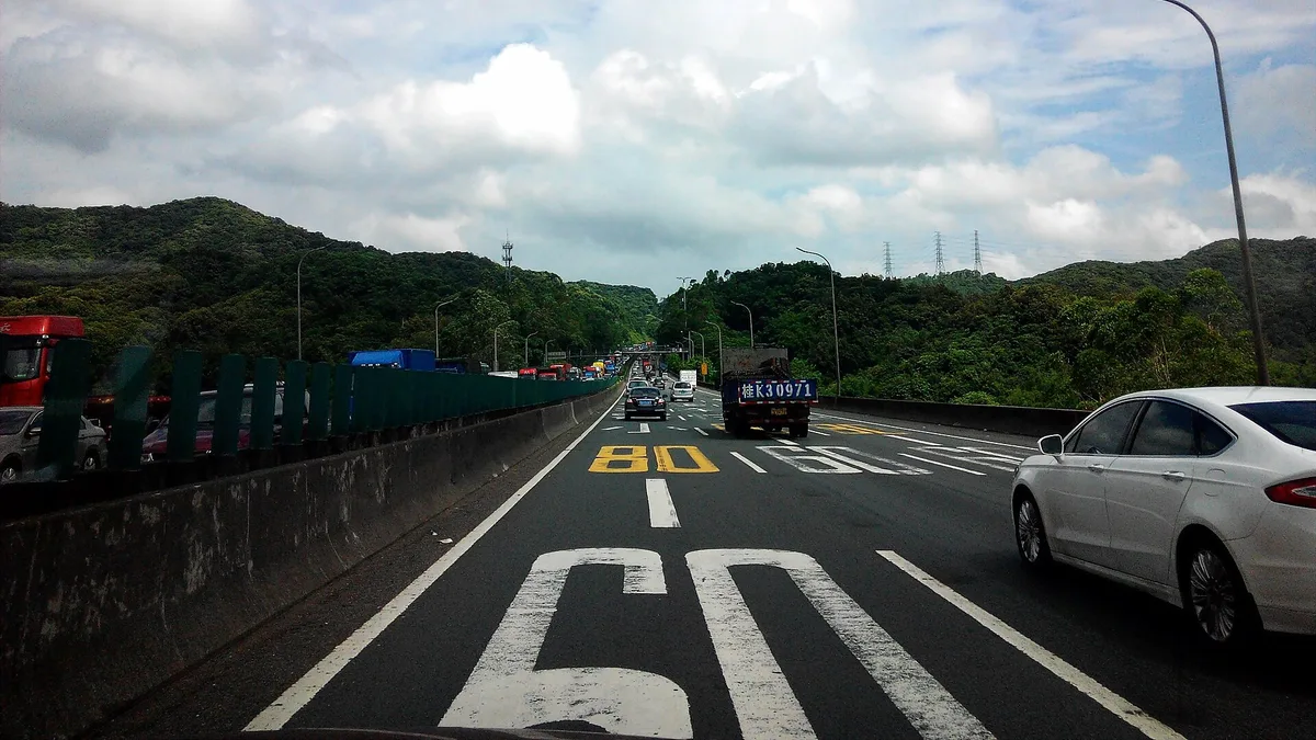 Guangzhou North Ring Expressway in China