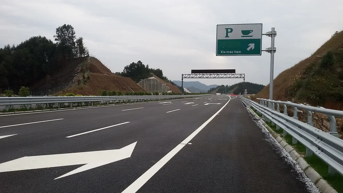 Guangzhou Airport Expressway in China