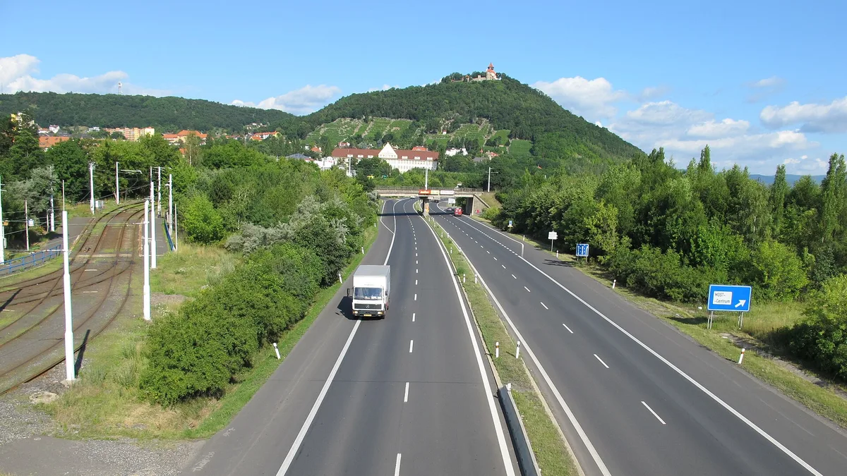 Silnice I/13 in Czech Republic