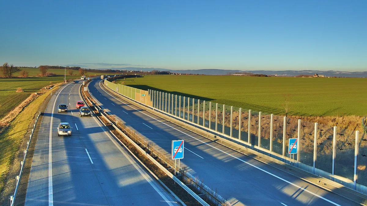 D35 Motorway in Czech Republic