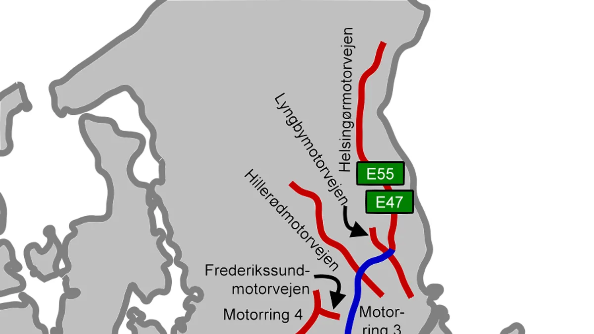Motorring 3 in Denmark