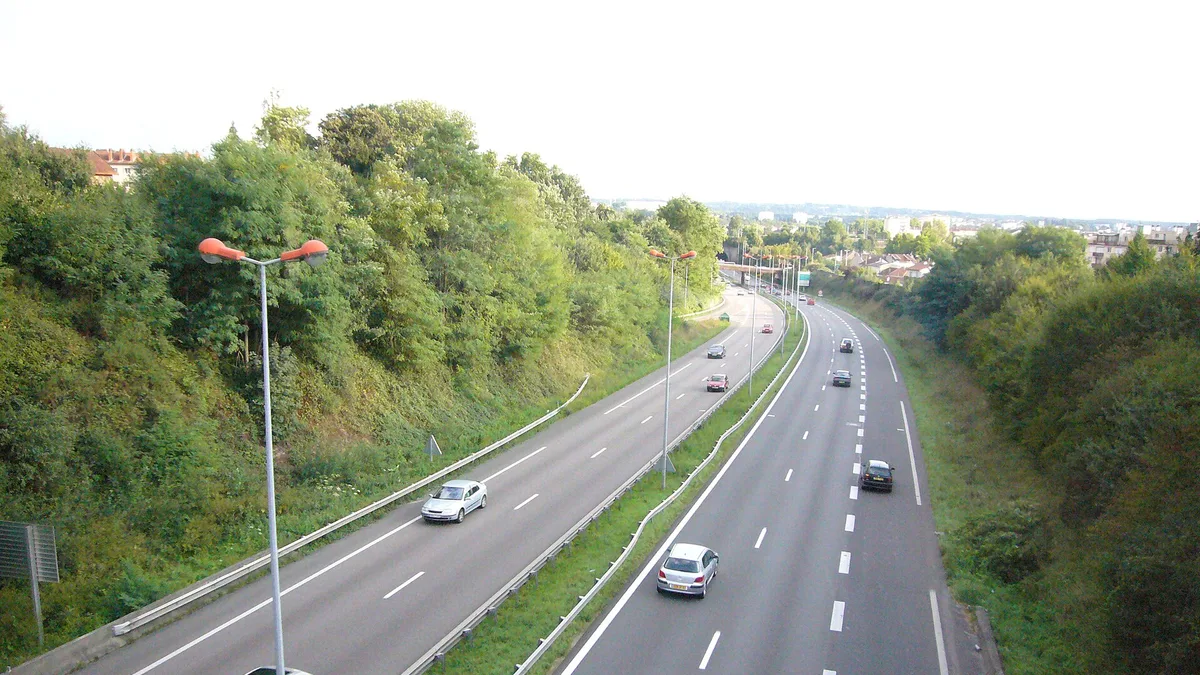 Autoroute A20 in France