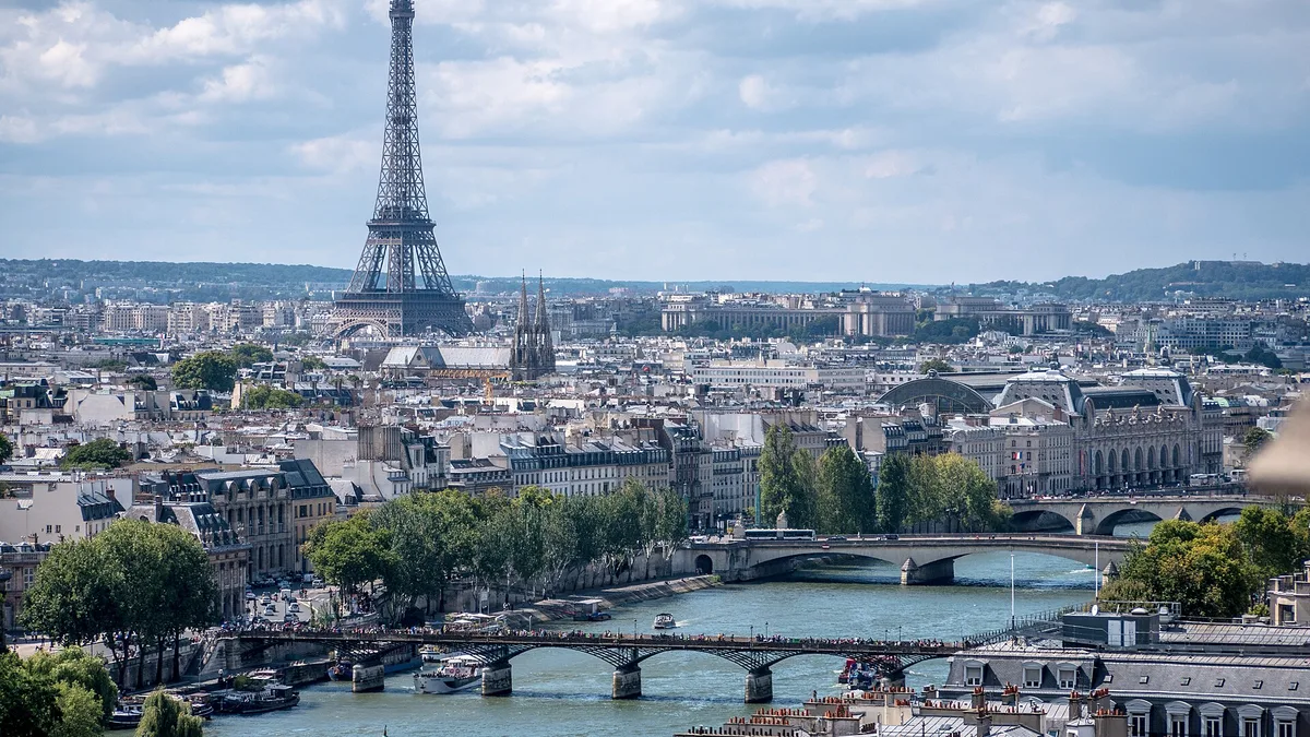 Boulevard Périphérique de Paris in France