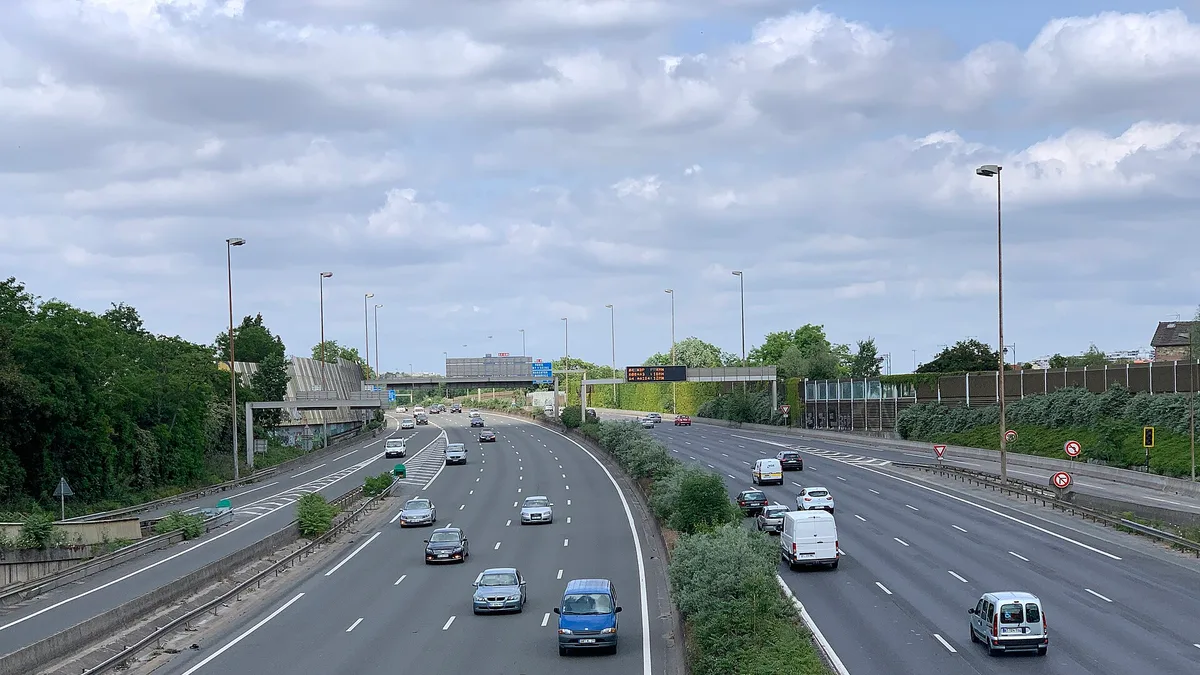 Autoroute A86 in France